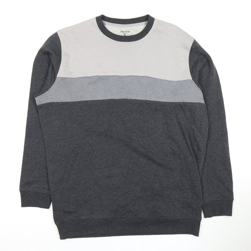 James Pringle Men's Multicoloured Crew Neck Sweatshirt L
