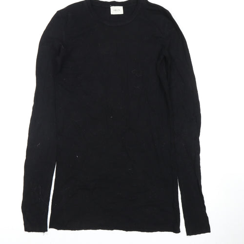 MIKUTA Women's Black Long Sleeve Top - Size M