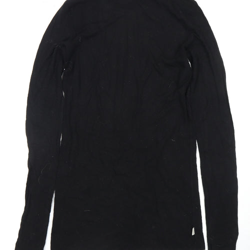 MIKUTA Women's Black Long Sleeve Top - Size M