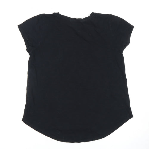 Decjuba Women's Black Crew Neck T-Shirt Size S