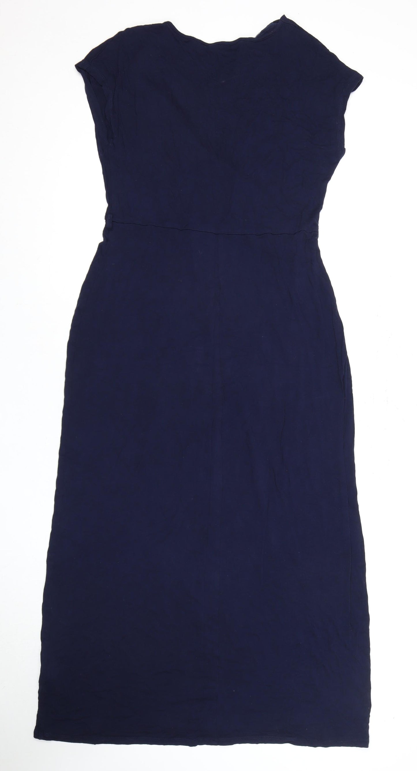 Dorothy Perkins Women's Blue Viscose Dress Size 12