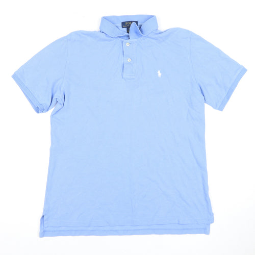 Polo Ralph Lauren Blue Polo Shirt Unisex XL Cotton Casual