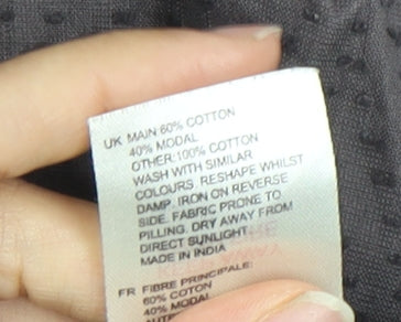 White Stuff Women’s Grey Tank Top, Size 10, Casual Cotton