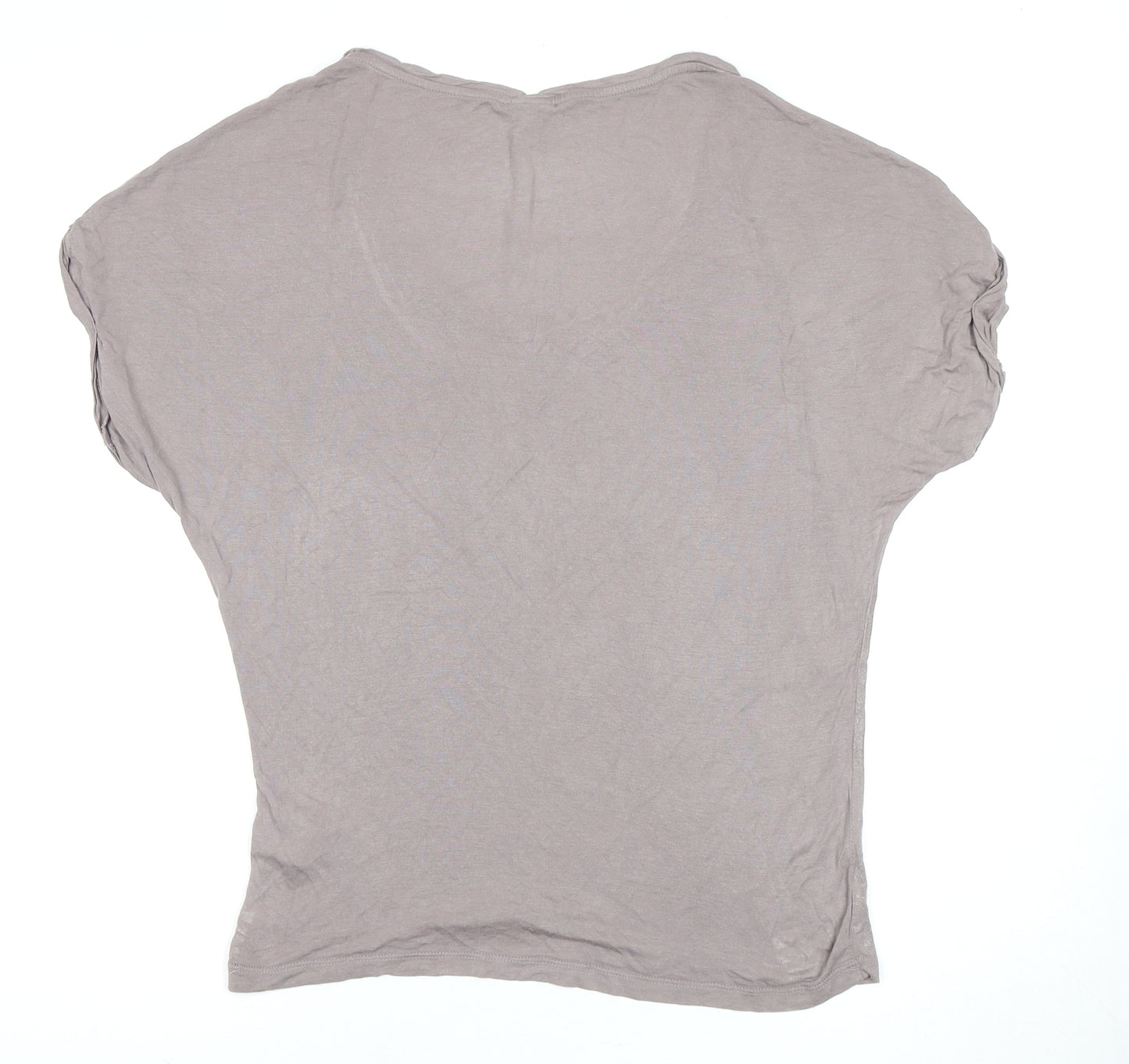 Vero Moda Women's Grey Sequined T-Shirt, Size L
