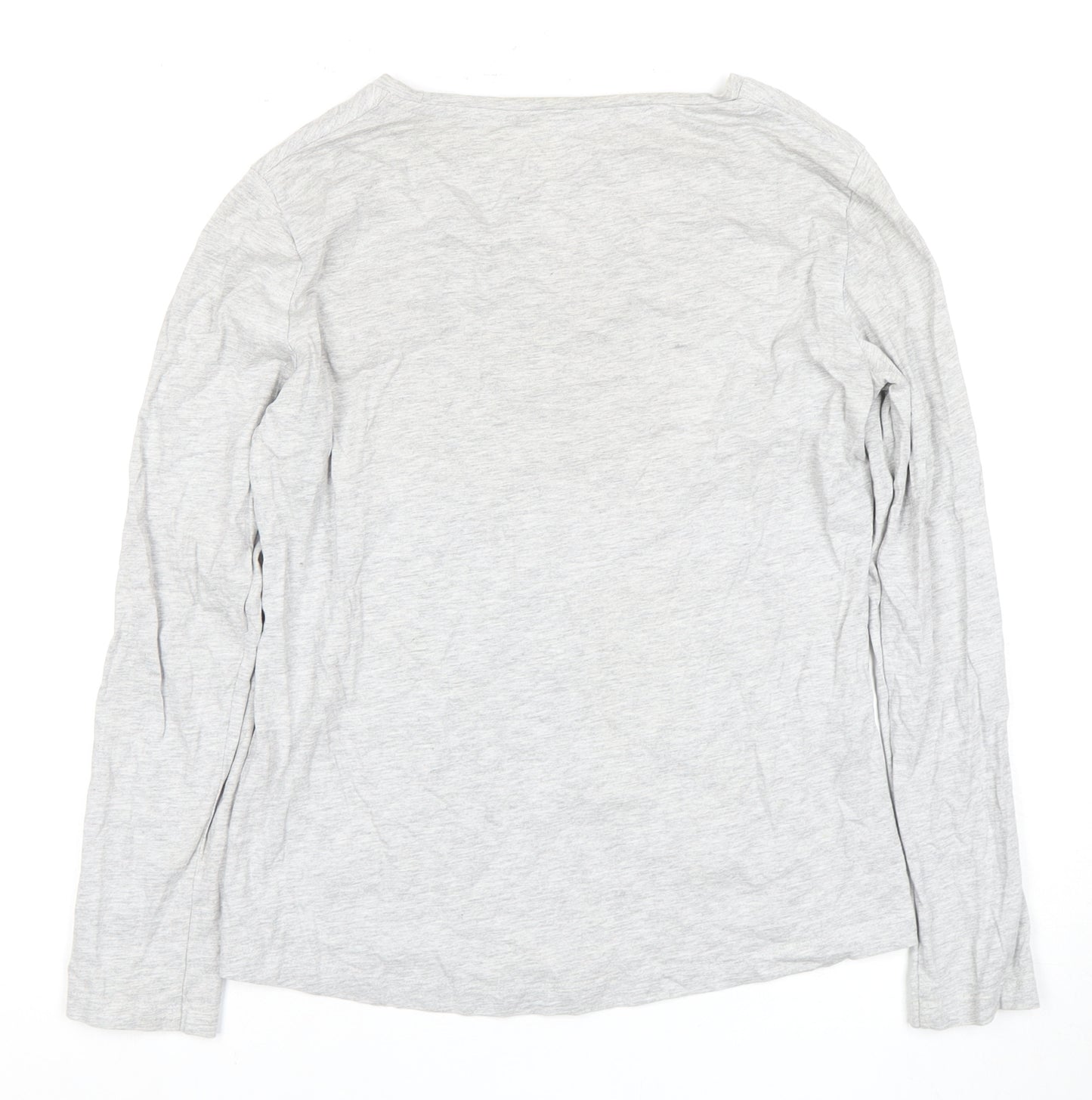Mountain Warehouse Women's Grey V-Neck T-Shirt, Size 12