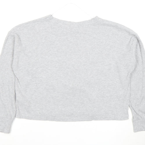 Looney Tunes Grey Long Sleeve T-Shirt, Size 14, Casual