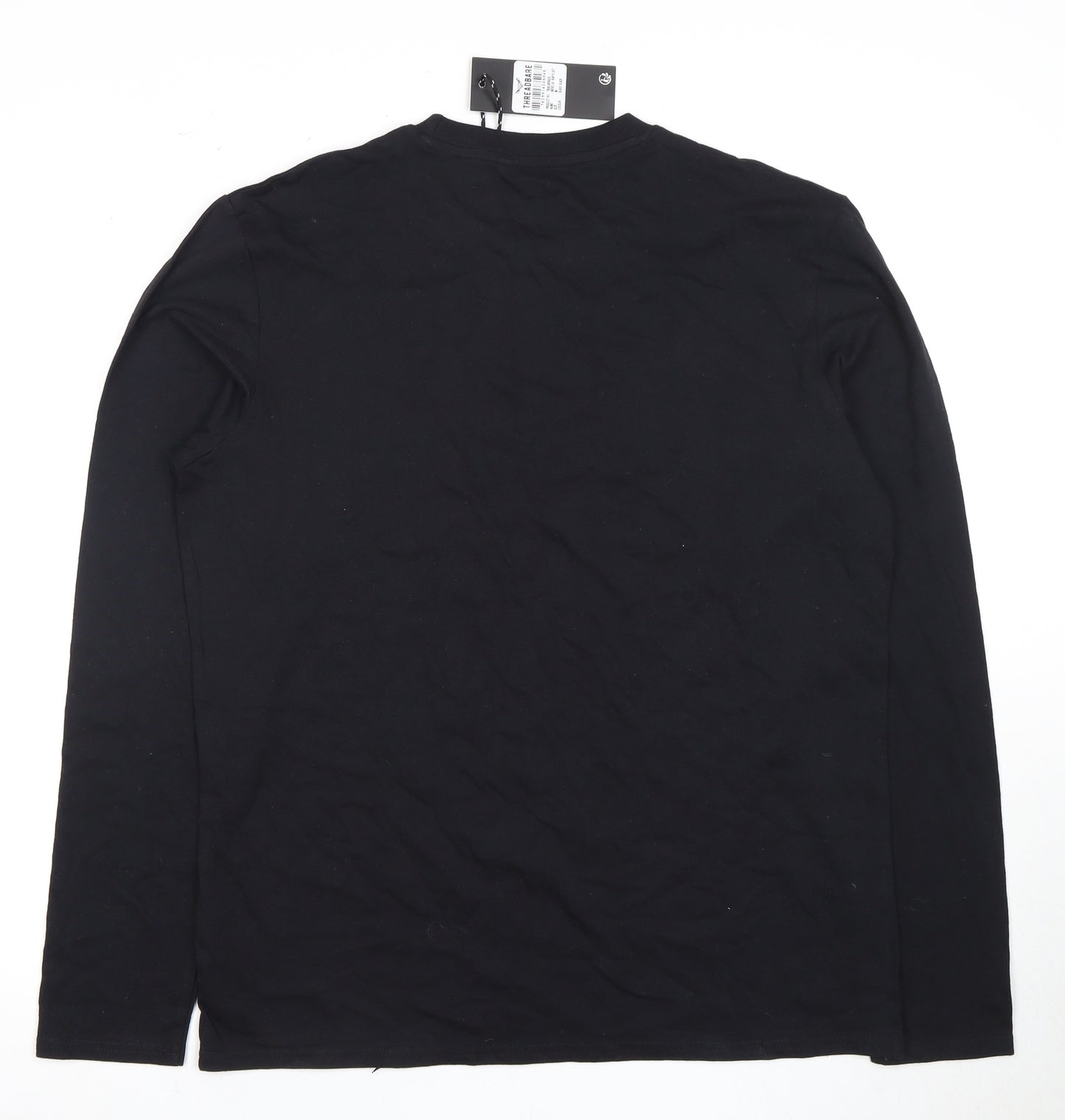 Threadbare Men's Black 'Nap King' M Pyjama Top