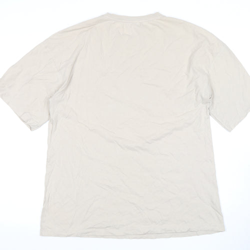 Topshop Beige Women's T-Shirt Size S Eye Theme