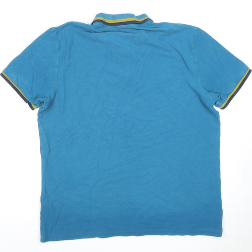 Marks and Spencer Men's XL Blue Polo Shirt