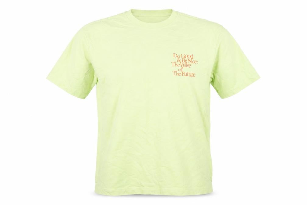 H&M Green Men's Relaxed Fit Graphic T-Shirt Medium