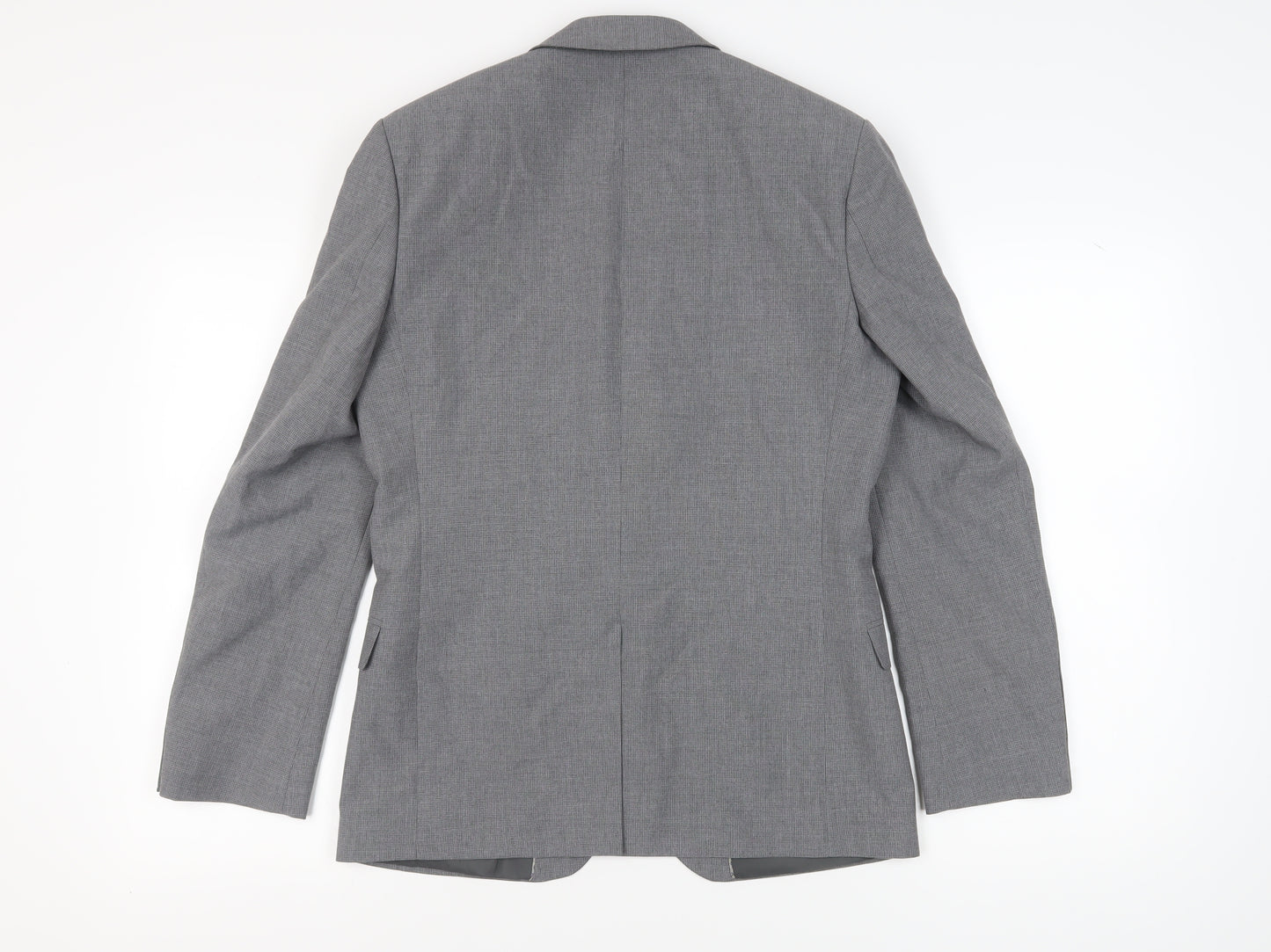 Red Herring Men's Grey Blazer, Size 38, Regular Fit
