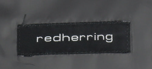 Red Herring Men's Grey Blazer, Size 38, Regular Fit