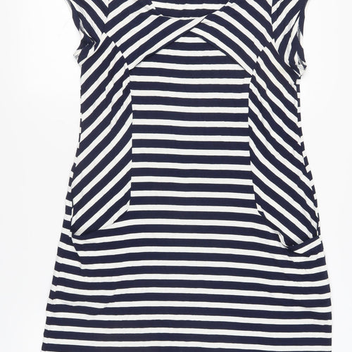 Wallis Women's Multicoloured Striped Shift Dress 12