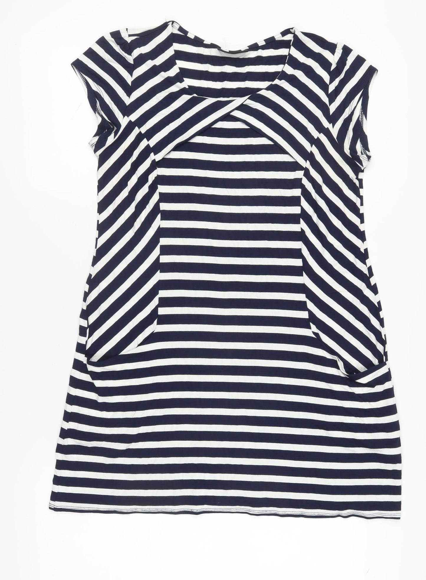 Wallis Women's Multicoloured Striped Shift Dress 12