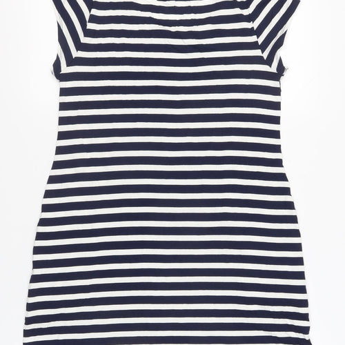 Wallis Women's Multicoloured Striped Shift Dress 12