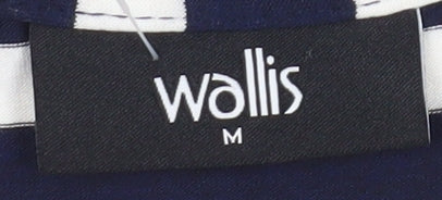 Wallis Women's Multicoloured Striped Shift Dress 12