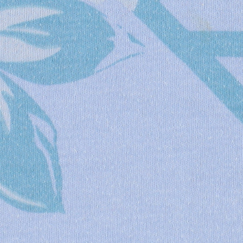 Lakeland Women's Blue Floral V-Neck T-Shirt, Size L