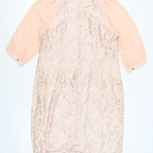 Next Pink Women Tall Dress Size 12 Party Cocktail