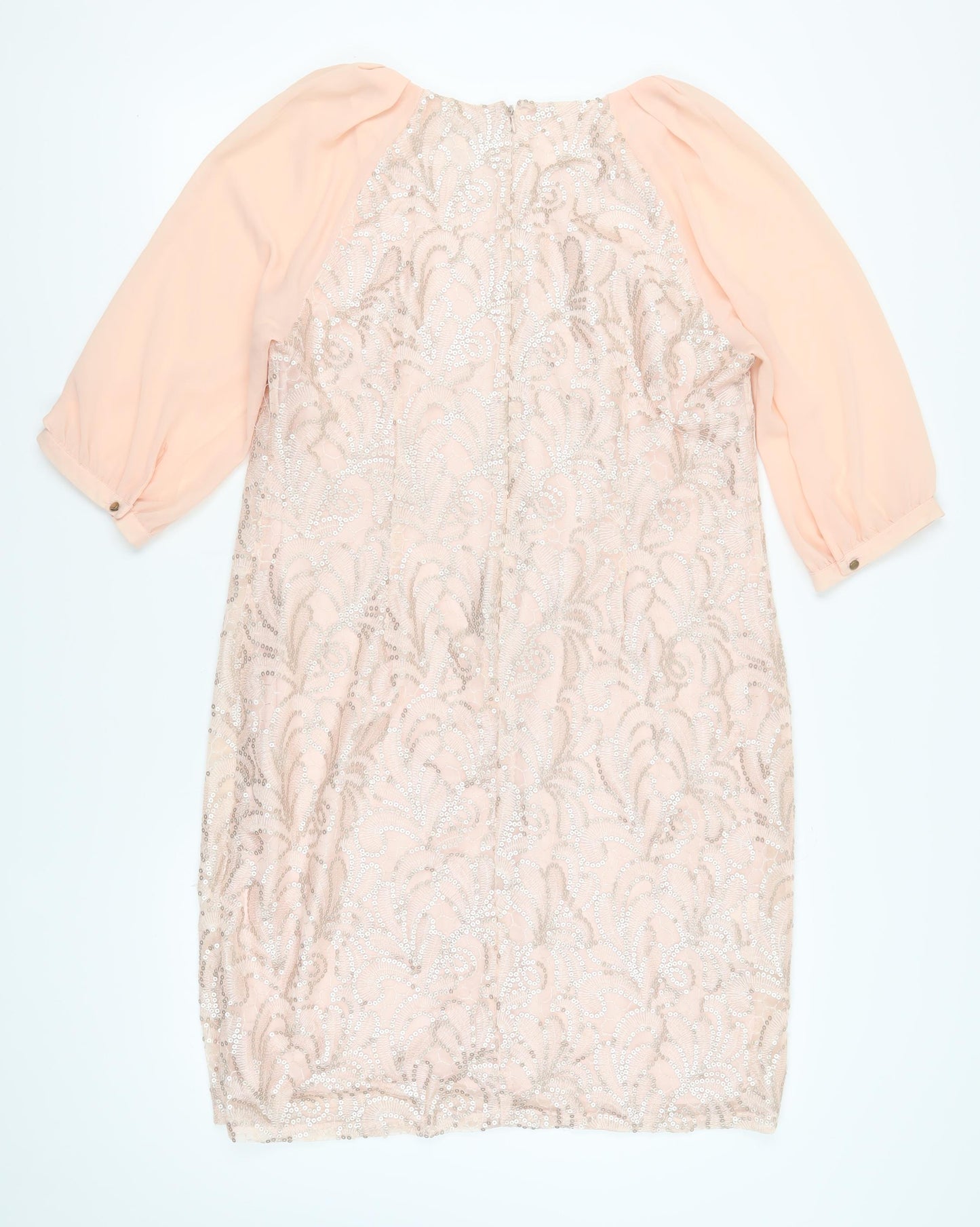 Next Pink Women Tall Dress Size 12 Party Cocktail