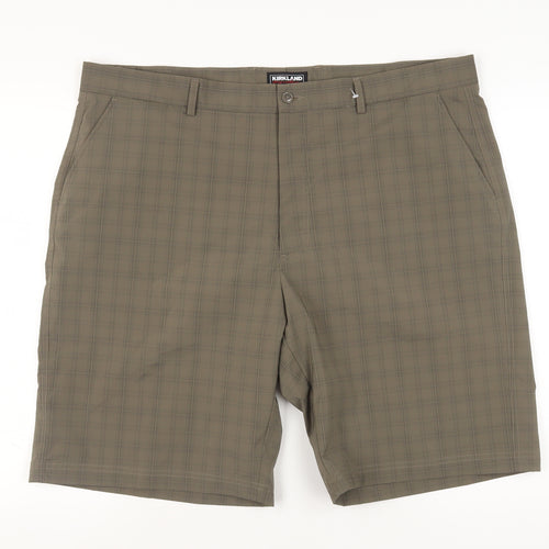Kirkland Signature Men's Brown Chino Shorts Size 42