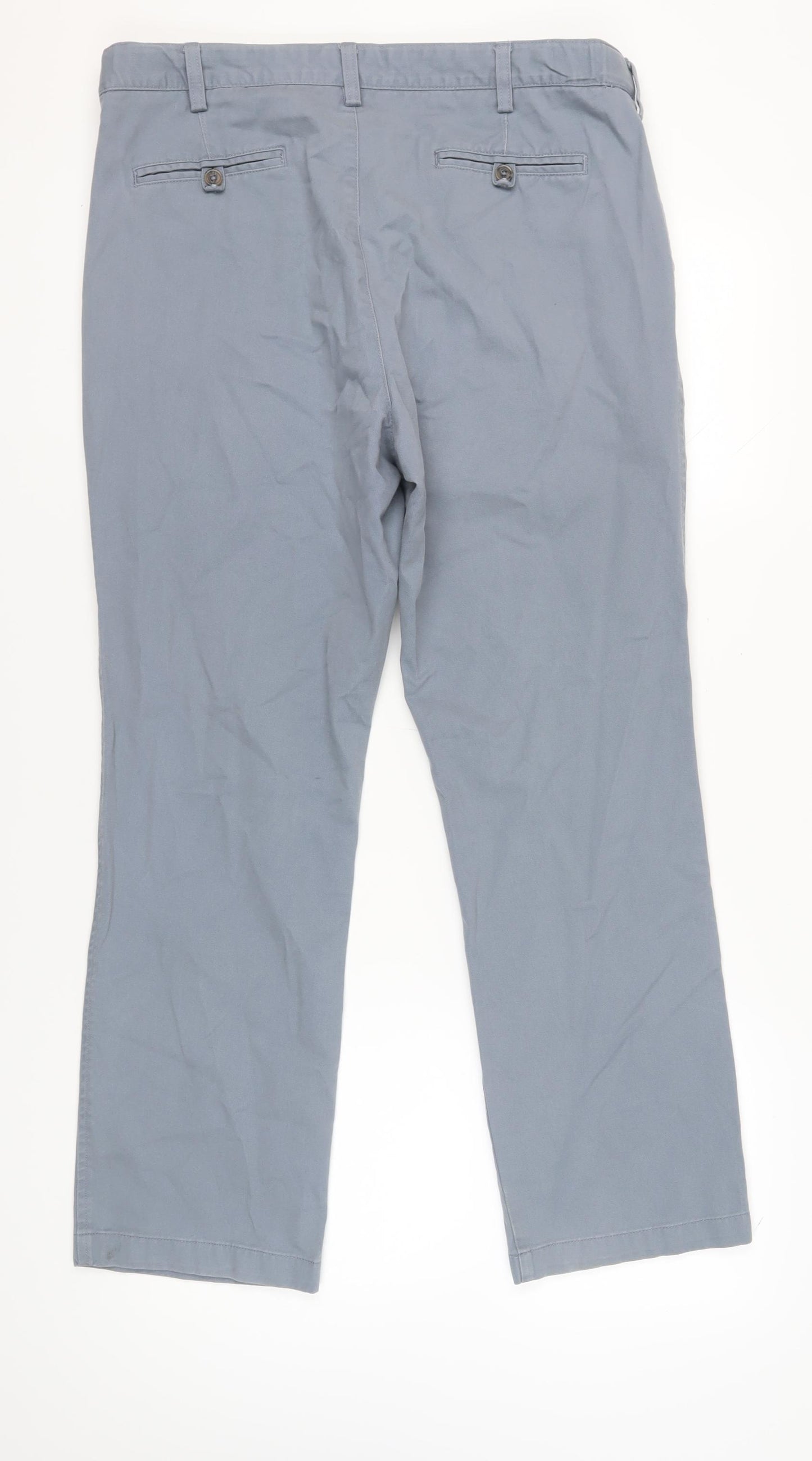 Cotton Traders Men's Blue Chino Trousers Size 36