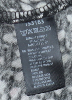 Monsoon Women's Black Floral Dress Size 18