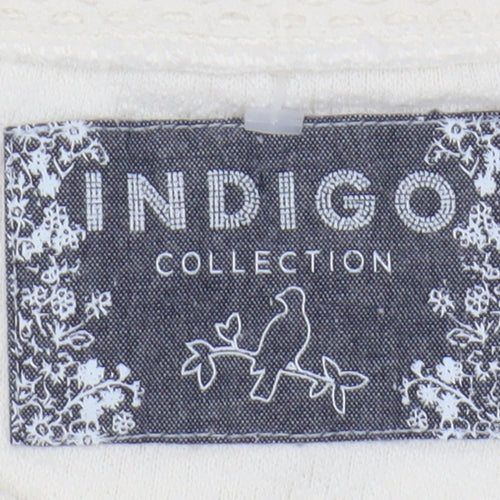 Marks and Spencer Women Ivory Size 10 T-Shirt