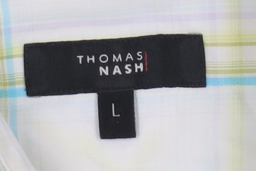 Thomas Nash Men's L Multicoloured Check Shirt