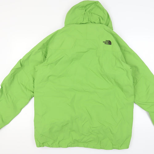 The North Face Men's Green Hooded Parka Jacket L