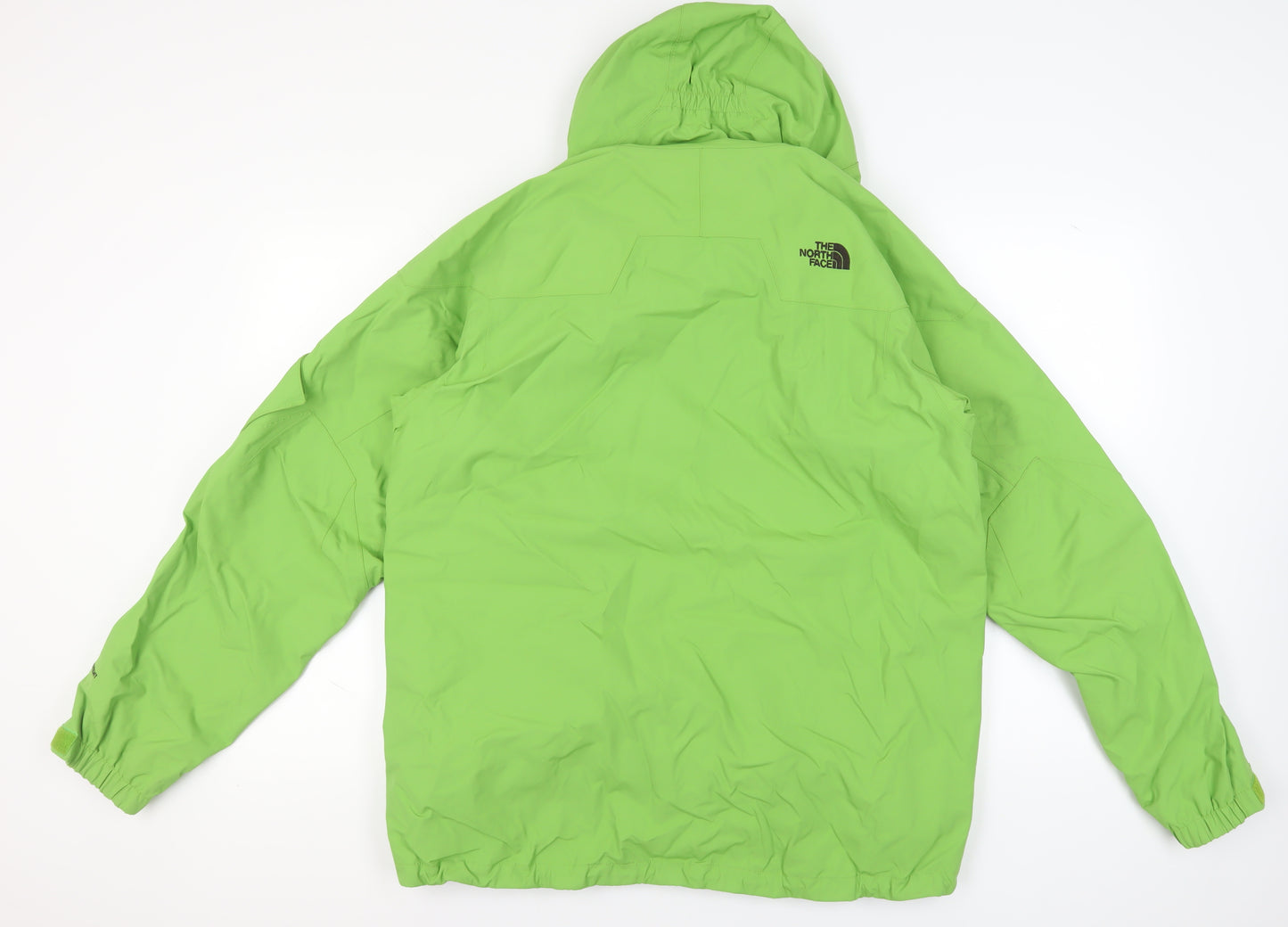 The North Face Men's Green Hooded Parka Jacket L