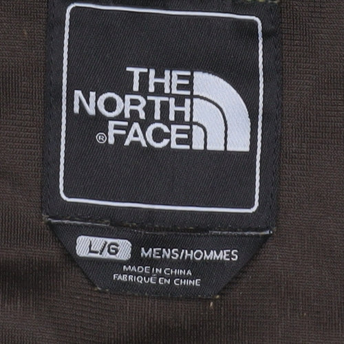 The North Face Men's Green Hooded Parka Jacket L