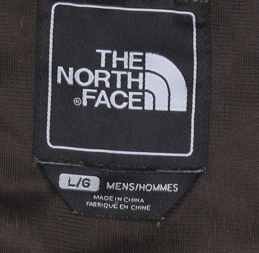The North Face Men's Green Hooded Parka Jacket L