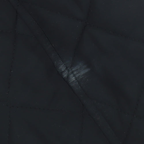 Firetrap Men's Black XL Quilted Jacket, Casual Style