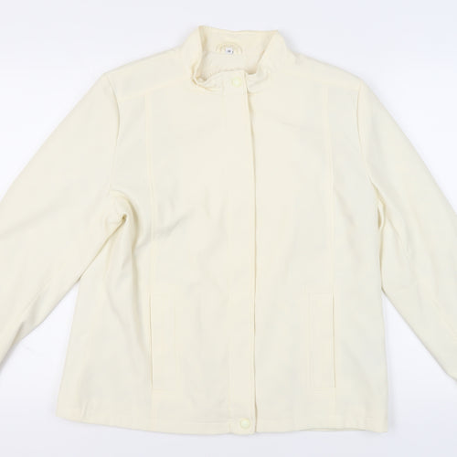 Klass Collection Women's Ivory Jacket Size 14