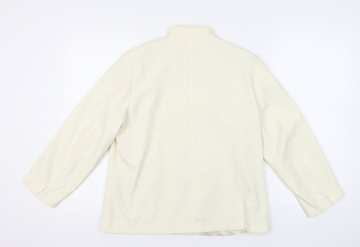 Klass Collection Women's Ivory Jacket Size 14