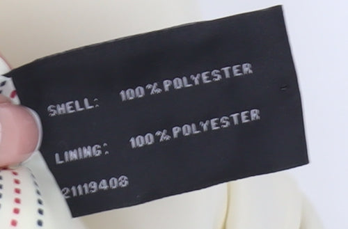 Klass Collection Women's Ivory Jacket Size 14