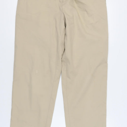 Cotton Traders Men's Beige Chino Trousers L