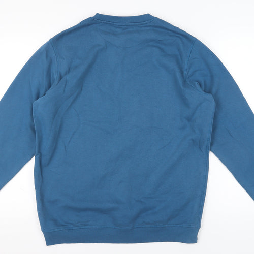 James Pringle Men's Blue Pullover Sweatshirt - L