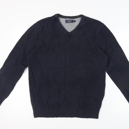 Maine New England Men's Black Medium Pullover Jumper