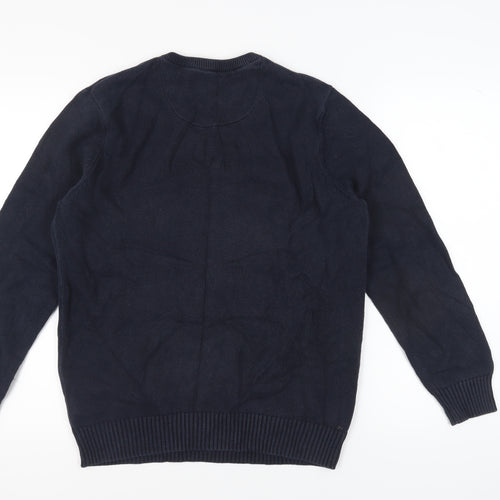 Maine New England Men's Black Medium Pullover Jumper