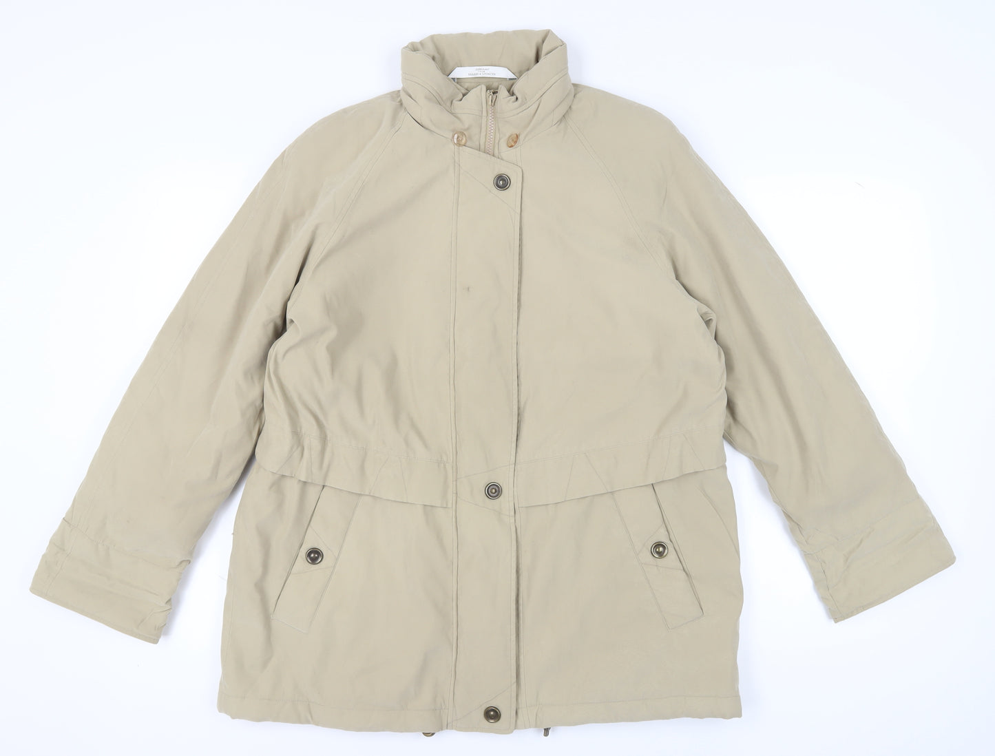 Marks and Spencer Women's Beige Jacket UK 14
