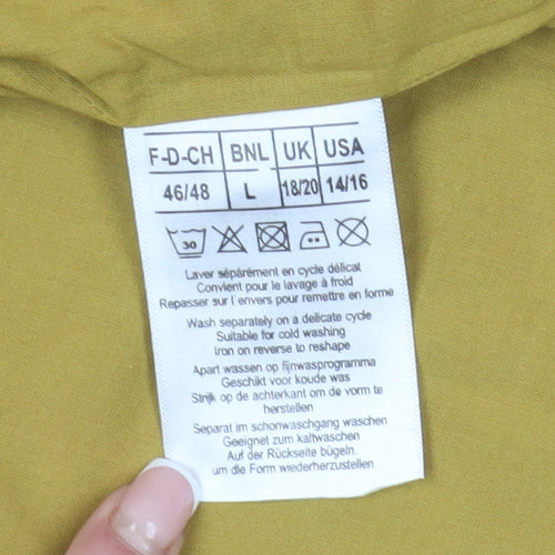 Damart Women's Multicoloured Kimono Blouse - Size L