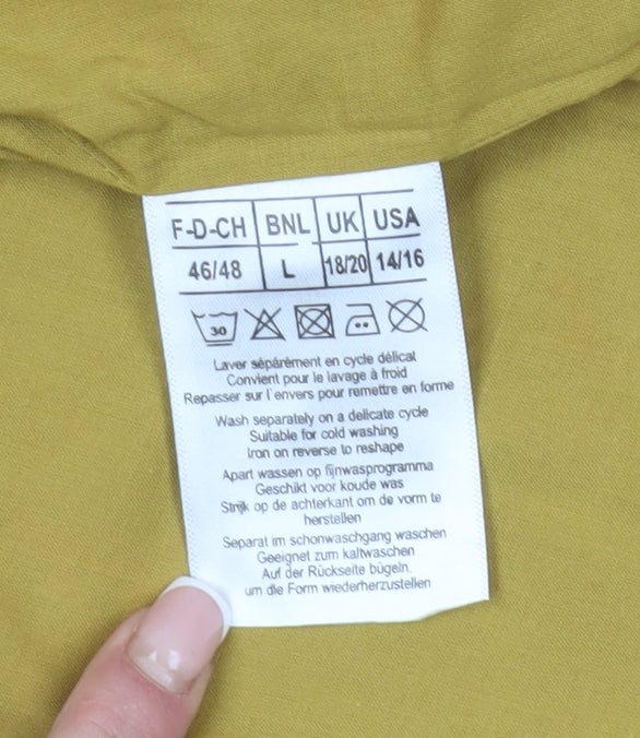 Damart Women's Multicoloured Kimono Blouse - Size L