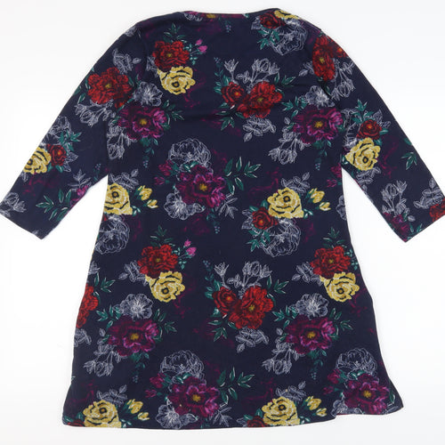 Country Rose Womens Multicoloured Floral Dress Size S