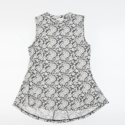 Apricot Women's Floral Lace Sleeveless Blouse, Size 10