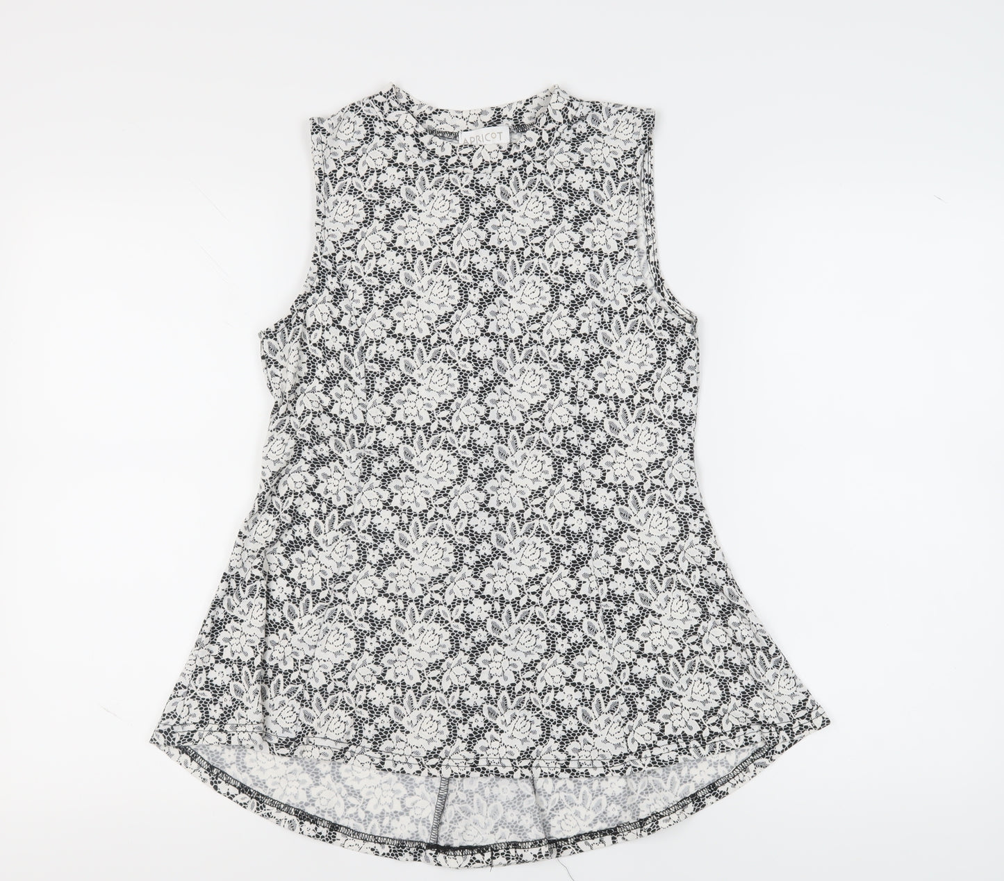 Apricot Women's Floral Lace Sleeveless Blouse, Size 10