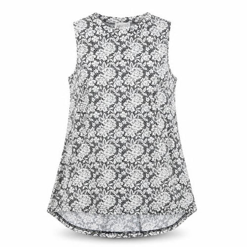 Apricot Women's Floral Lace Sleeveless Blouse, Size 10
