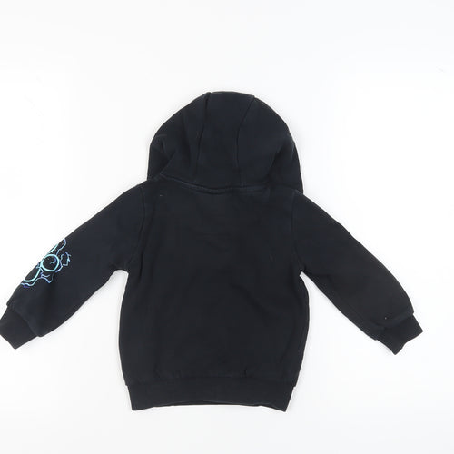 Paw Patrol Boys' Black Hoodie 2-3 Years - Cartoon Style