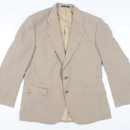 Austin Reed Men's Beige Blazer 42R Formal Jacket