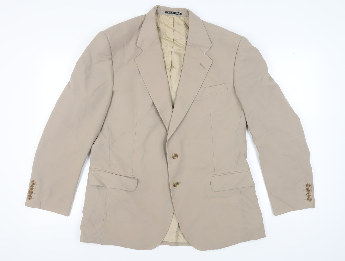 Austin Reed Men's Beige Blazer 42R Formal Jacket